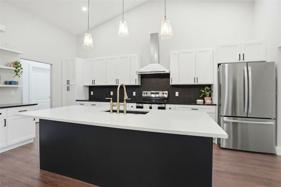 Furnished interior view inside a new home in , Webster (Image 7).