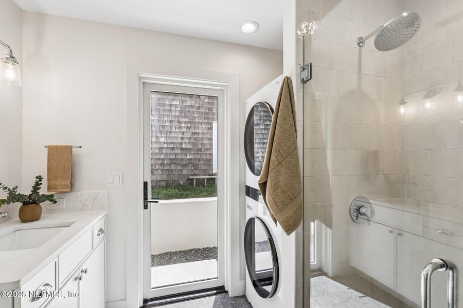 Furnished interior view inside a new home in , Jacksonville Beach (Image 10).