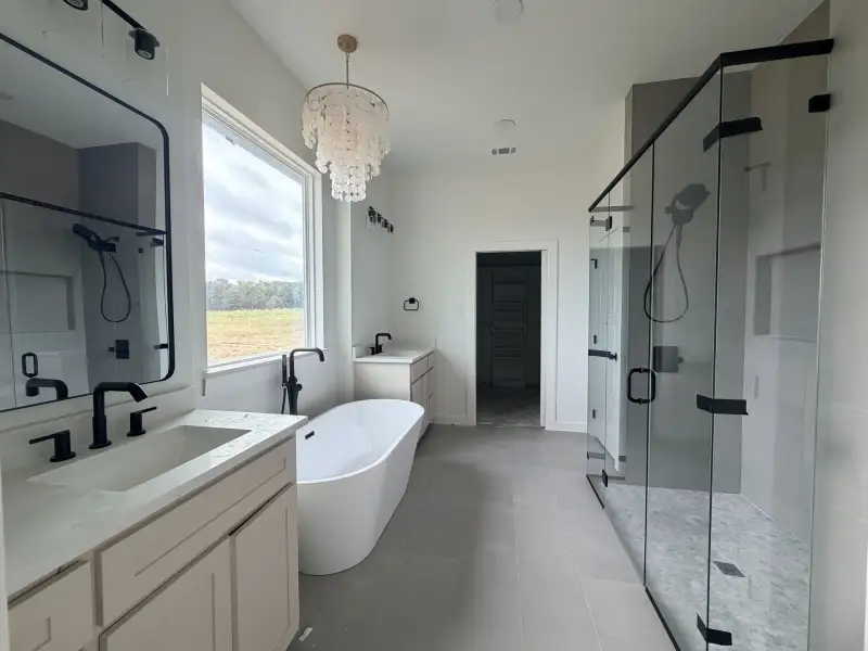 Furnished interior view inside a new home in Parallel Pastures, Poolville (Image 7).