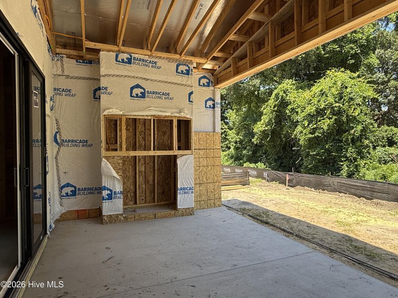 In-progress construction of a new home in East & Mason, Wilmington, NC (Image 20). In-progress construction of a new home in East & Mason, Wilmington, NC (Image 20).