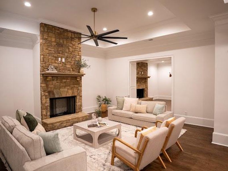 Furnished interior view inside a new home in , Athens (Image 11).