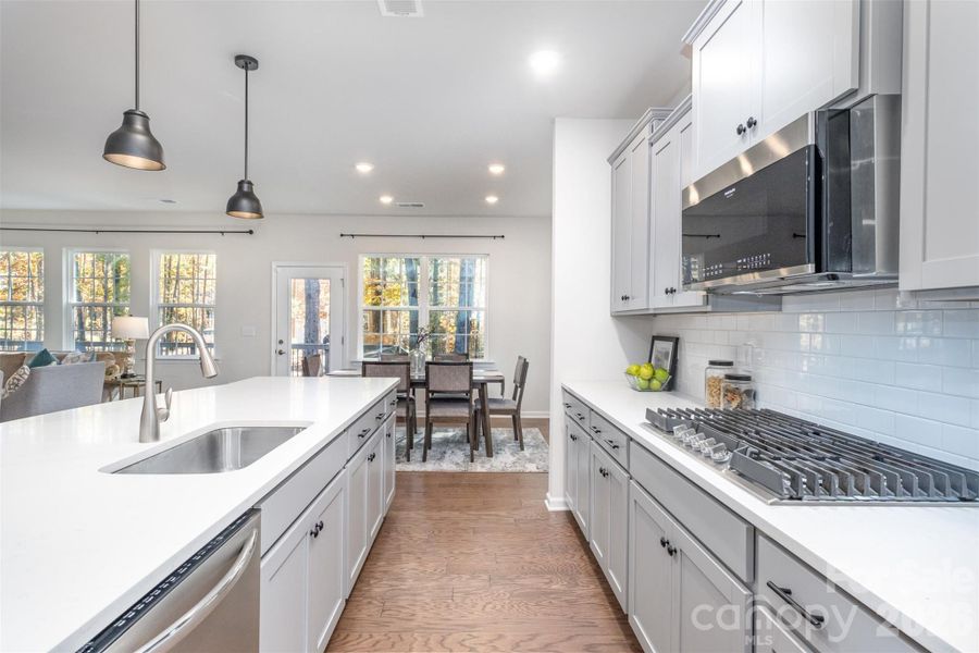 Furnished interior view inside a new home in , Charlotte (Image 14).