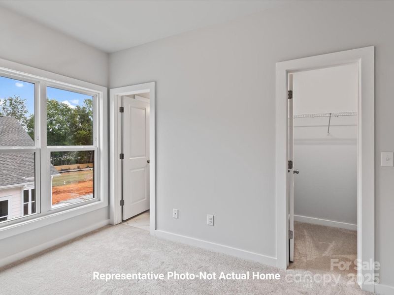 Bedroom 2 with full bath and walk-in closet-Berkshire Plan