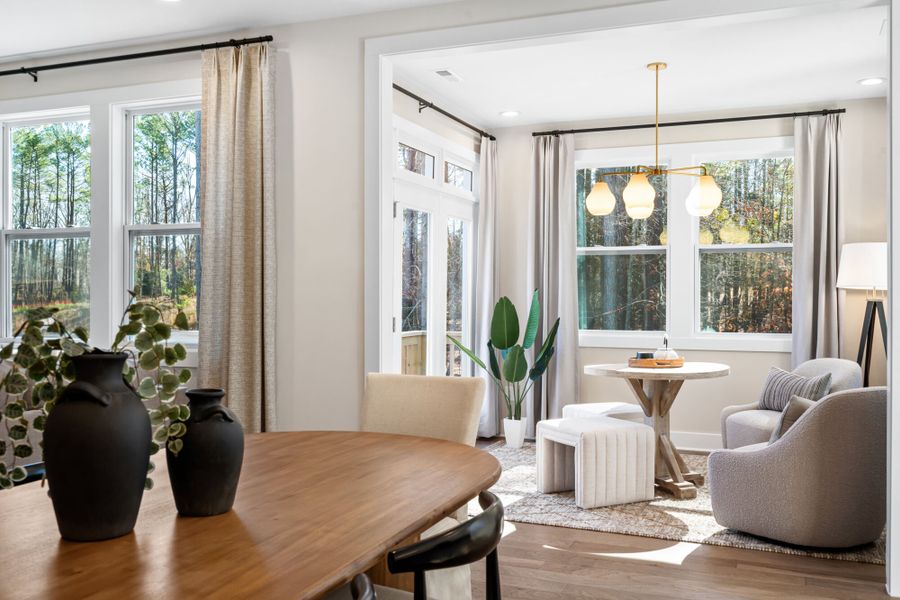 Representative furnished interior of a home built from the Eldorado by Mattamy Homes in Madison Park, Lillington (Image 12).