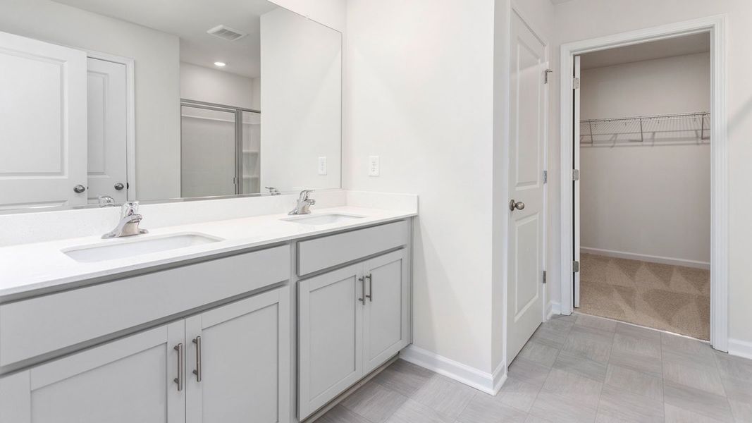 Furnished interior view inside a new home in Bryson Park, Lexington (Image 7). Furnished interior view inside a new home in Bryson Park, Lexington (Image 7).