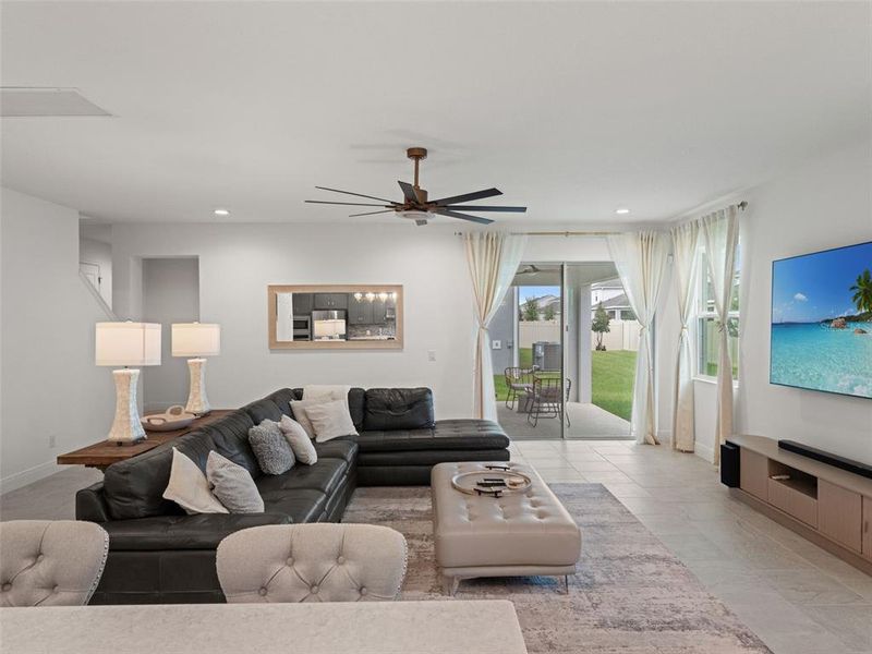 Furnished interior view inside a new home in , Minneola (Image 12). Furnished interior view inside a new home in , Minneola (Image 12).