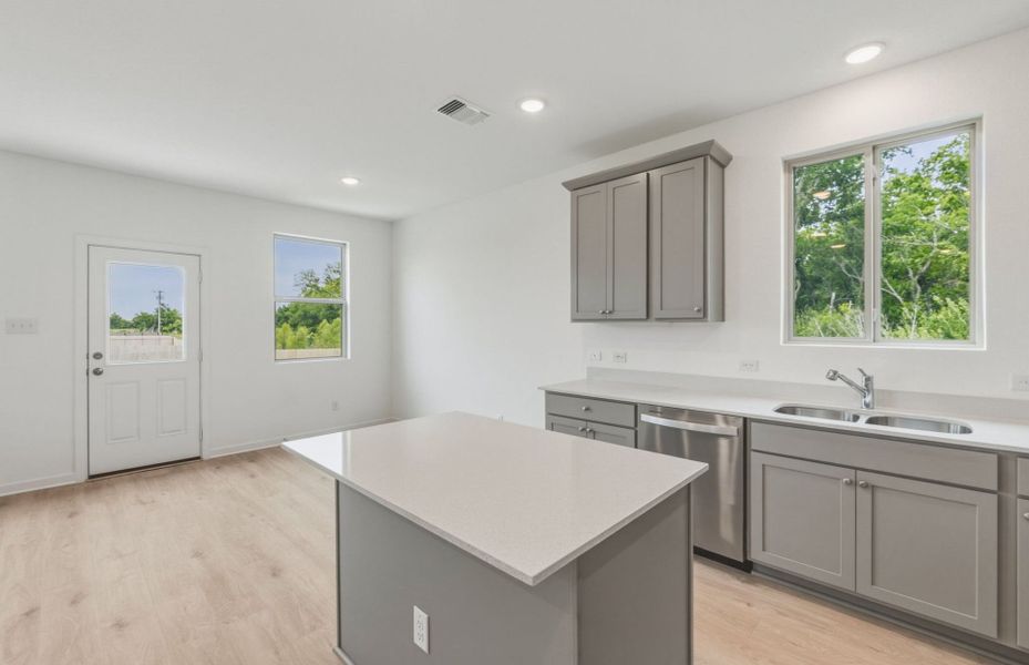 Furnished interior view inside a new home in County View, Temple (Image 10).