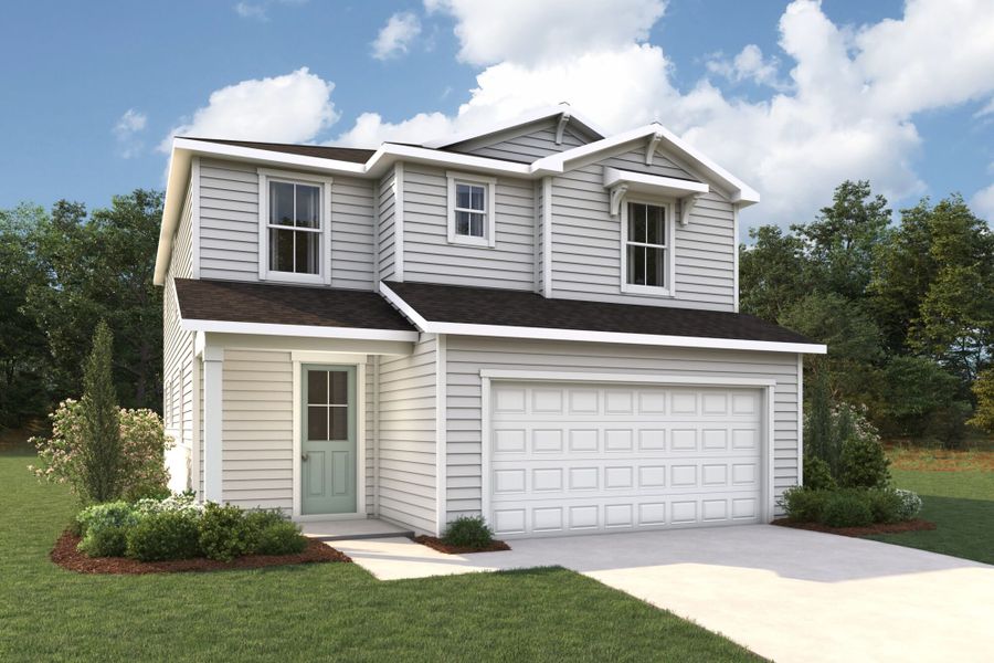 Representative exterior photo of a completed home built from the Riley by Mattamy Homes in RiverTown, St. Johns, FL (Image 16). Representative exterior photo of a completed home built from the Riley by Mattamy Homes in RiverTown, St. Johns, FL (Image 16).