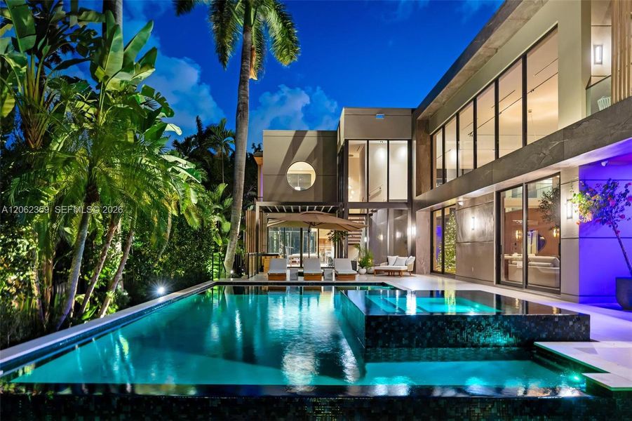 Exterior details and patio area of a home in , Miami (Image 4). Exterior details and patio area of a home in , Miami (Image 4).