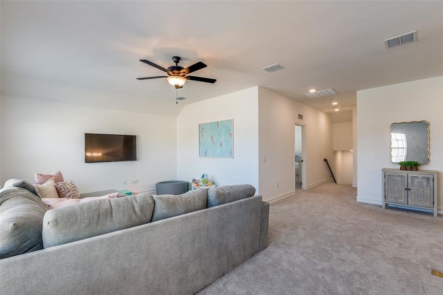 Furnished interior view inside a new home in , McKinney (Image 10).
