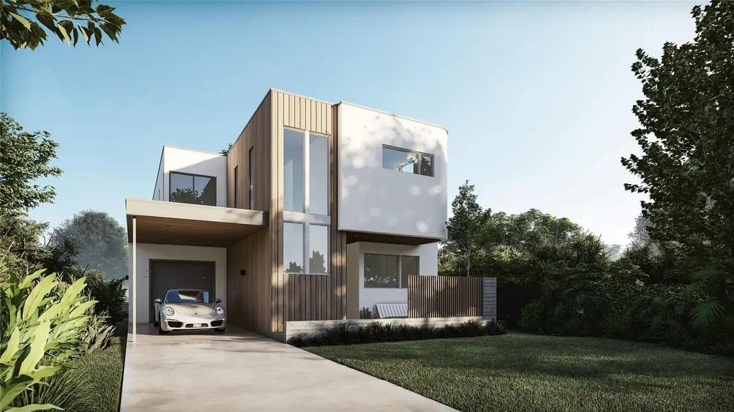 Front exterior of a new home in , Austin, TX, highlighting curb appeal (Image 4).