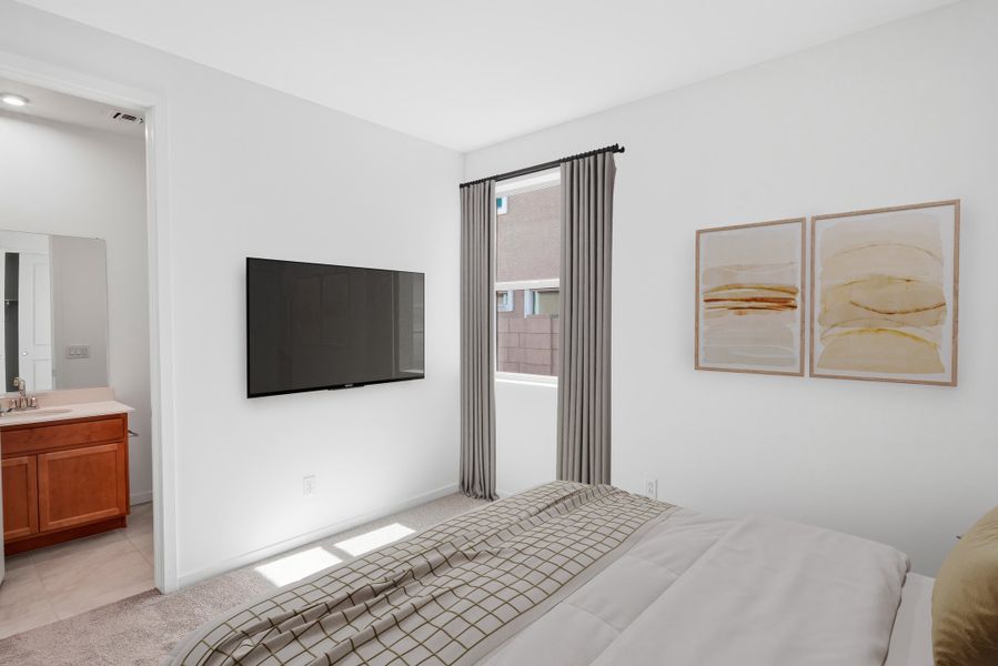 Furnished interior view inside a new home in Montana Vista - Summit: Summit, Buckeye (Image 13).