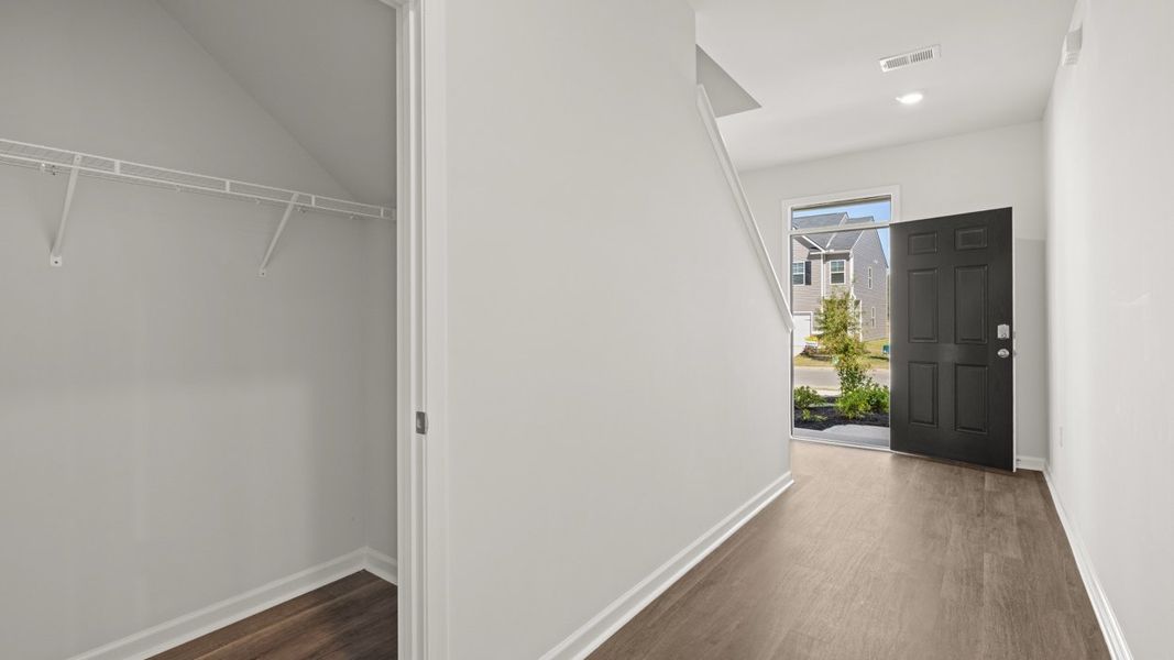 Spacious, unfurnished interior of a new home in The Islands, Beech Island (Image 15). Spacious, unfurnished interior of a new home in The Islands, Beech Island (Image 15).