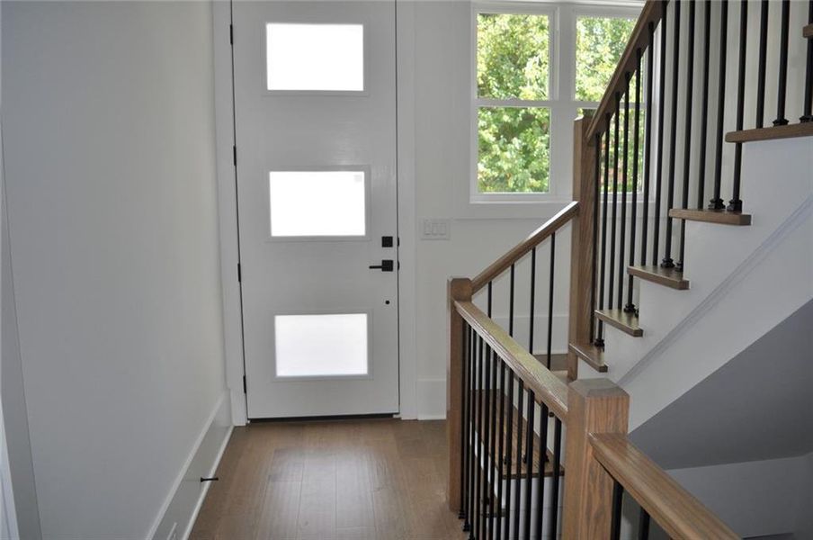 Spacious, unfurnished interior of a new home in , Marietta (Image 32).