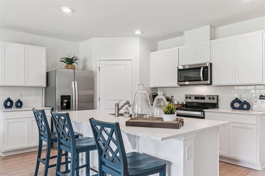 Furnished interior view inside a new home in Crossroads at Kelly Park, Apopka (Image 16).