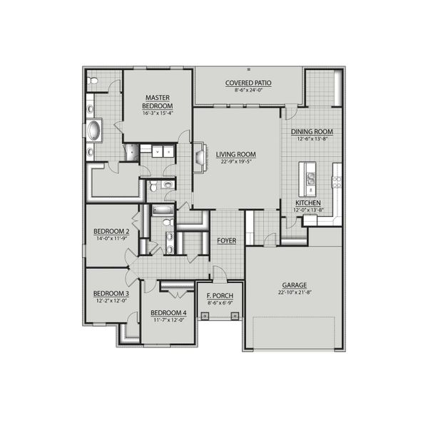 Taft IV G - Floor Plan - DSLD Homes
