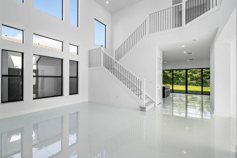 Furnished interior view inside a new home in Lotus Edge, Boca Raton (Image 13).