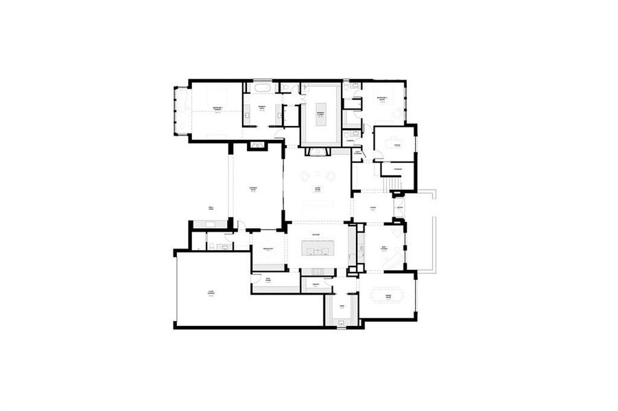 2D floor plan layout of this home in , Dallas, TX (Image 4).