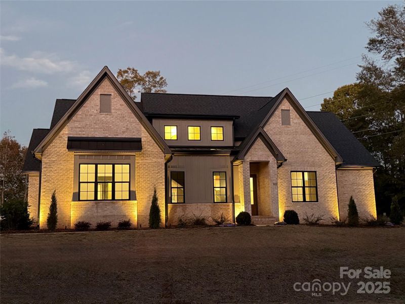 Front exterior of a new home in , Belmont, NC, highlighting curb appeal (Image 27).