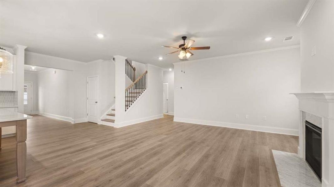 Spacious, unfurnished interior of a new home in Holland Estates, Powder Springs (Image 21).