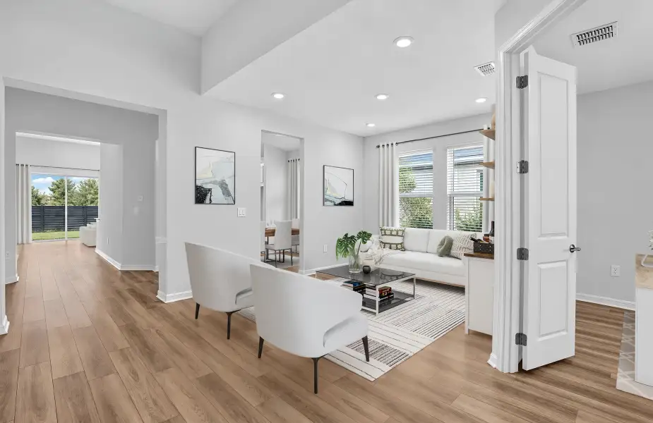 Representative furnished interior of a home built from the Saint Thomas by Taylor Morrison in Firethorn, Parrish (Image 5).