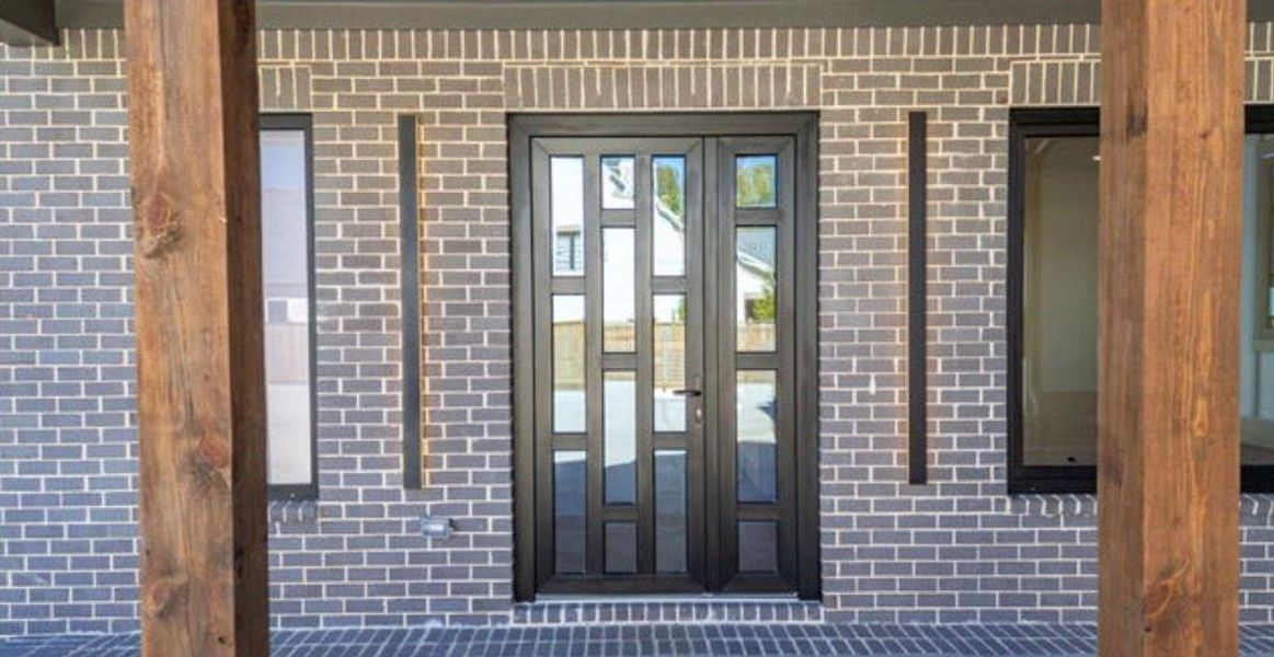 Exterior details and patio area of a home in , Cumming (Image 44).