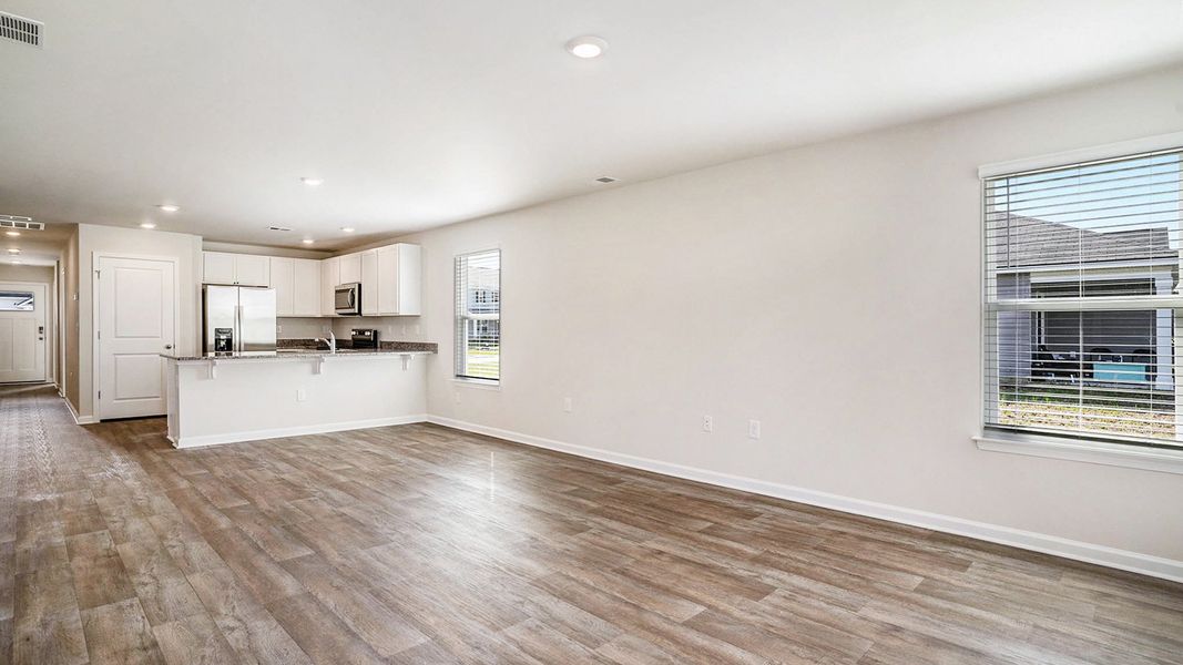 Spacious, unfurnished interior of a new home in Southshore Bay, Sunset Beach (Image 10).