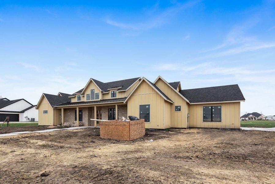 In-progress construction of a new home in , Caddo Mills, TX (Image 27).