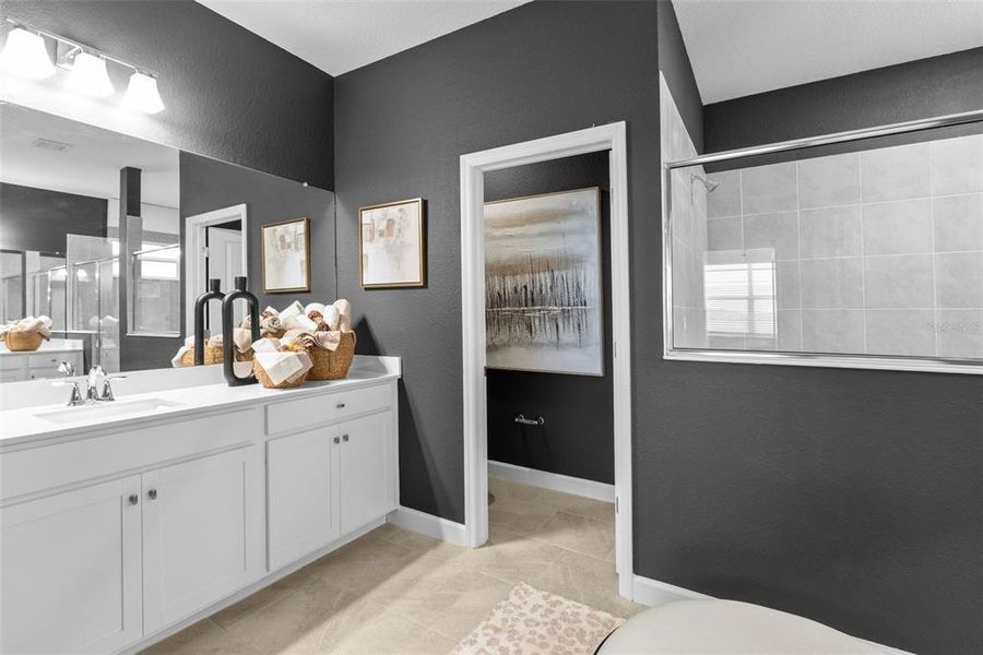 Furnished interior view inside a new home in Rye Ranch, Parrish (Image 26).