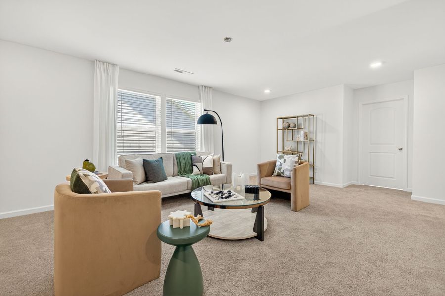 Furnished interior view inside a new home in Edgewater - The Links, Lancaster (Image 29).