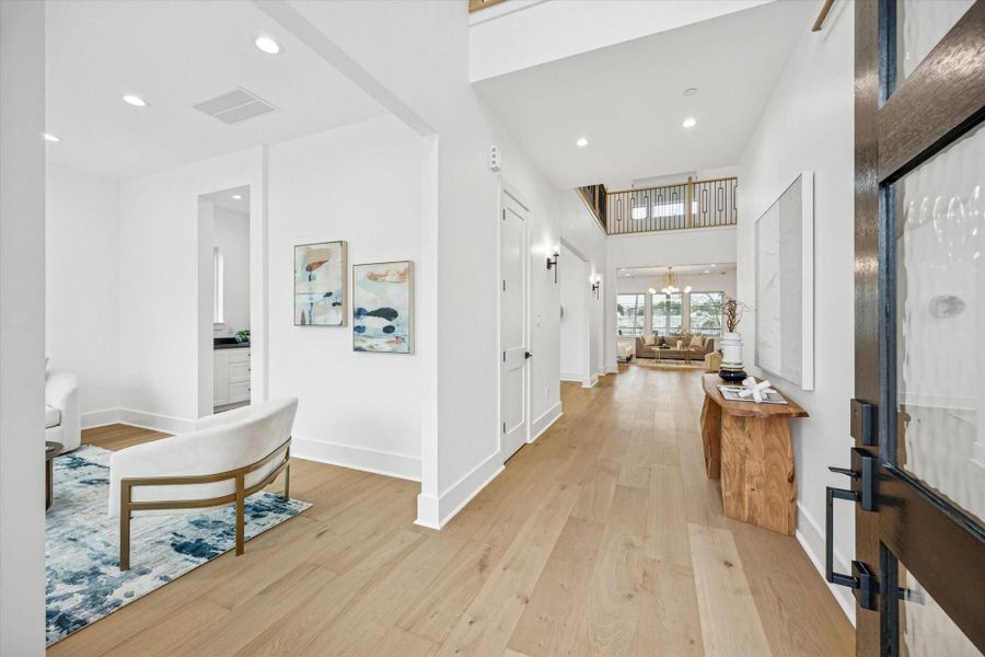 Furnished interior view inside a new home in , Bellaire (Image 5).