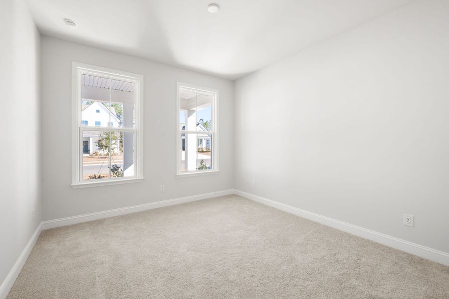 Spacious, unfurnished interior of a new home in Midpoint at New Riverside, Bluffton (Image 20).