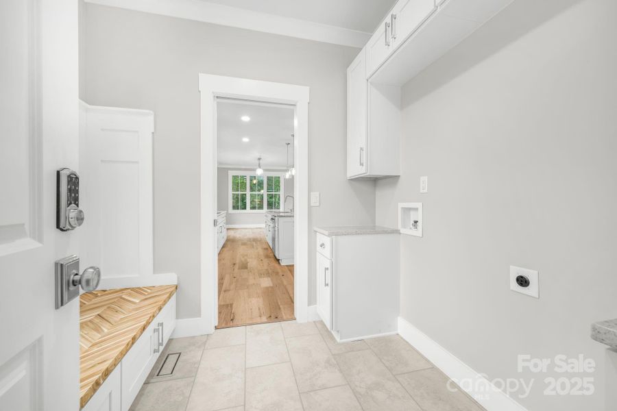 Furnished interior view inside a new home in , Winston-Salem (Image 8).