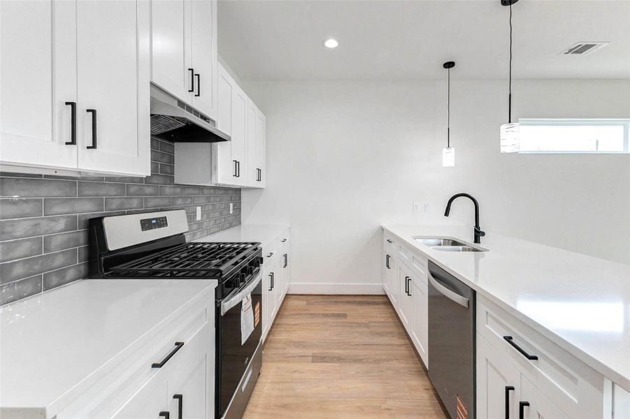 Furnished interior view inside a new home in , Houston (Image 9).