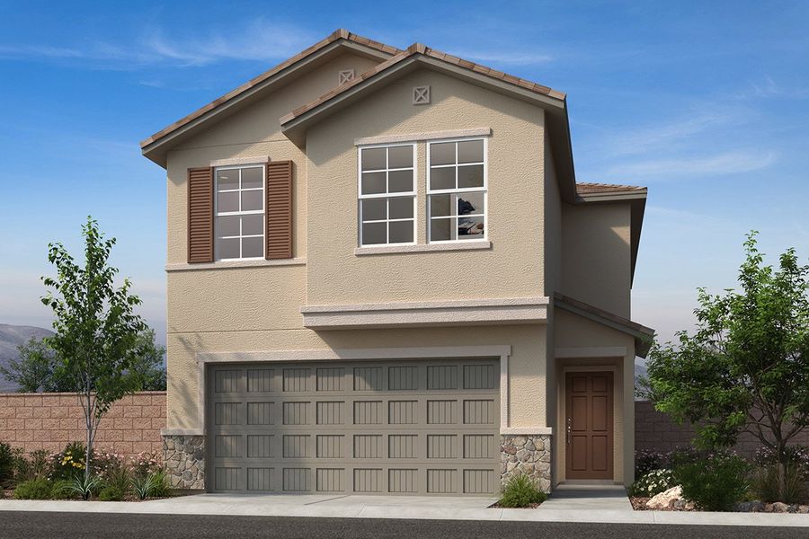 Exterior C with optional stone