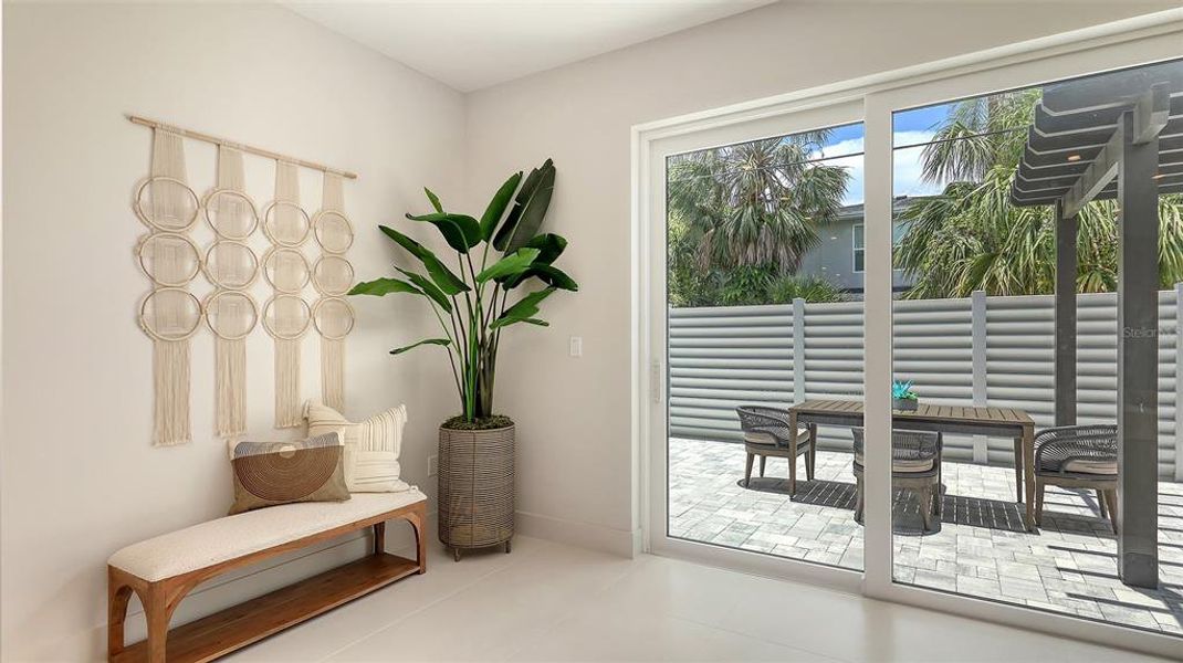 Furnished interior view inside a new home in , Sarasota (Image 6).