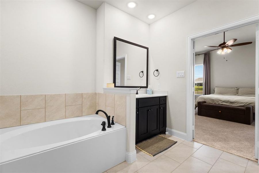 Furnished interior view inside a new home in , Mesquite (Image 16).