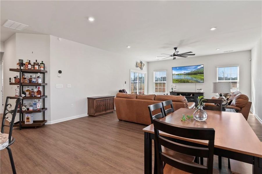 Furnished interior view inside a new home in Newberry 55+, McDonough (Image 8).