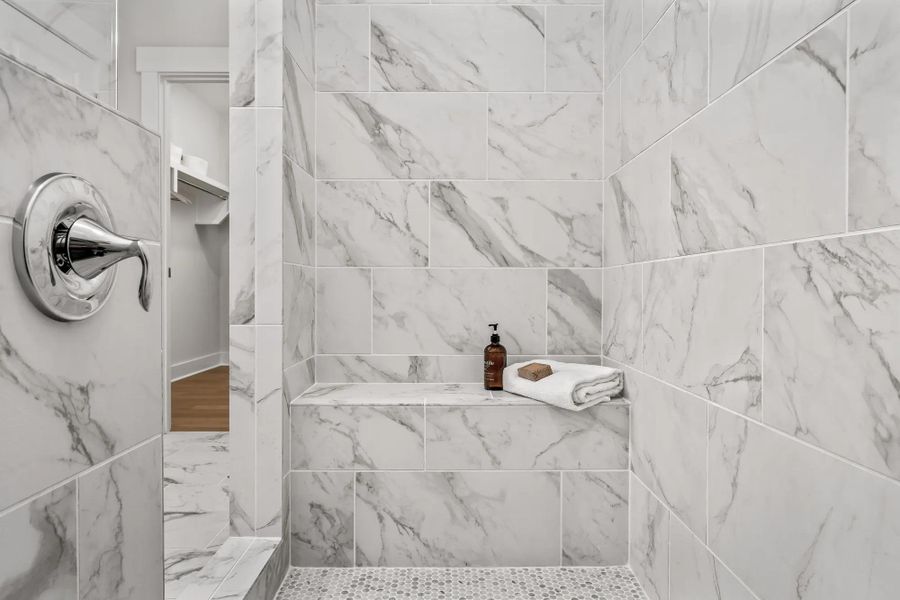 The Roseland II Primary Bath The Roseland II Primary Bath