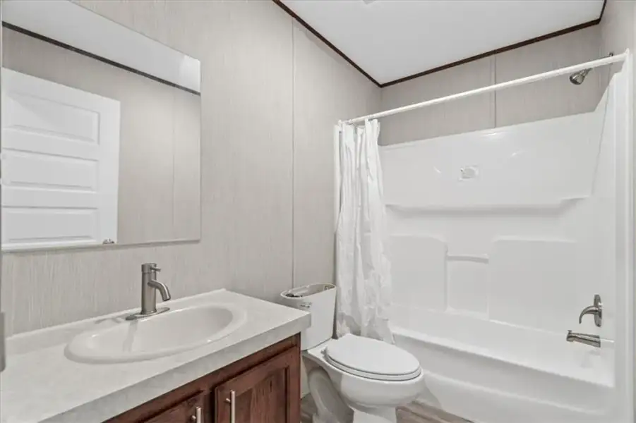 Furnished interior view inside a new home in , Fairmount (Image 9).