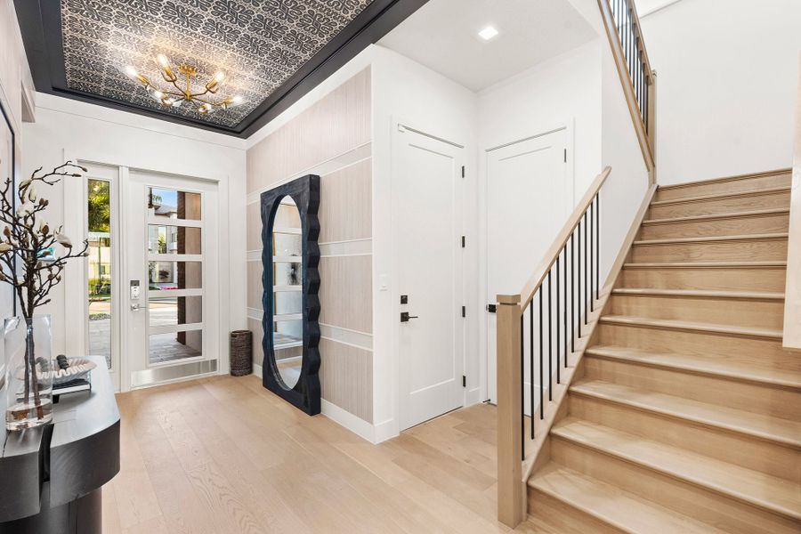 Representative furnished interior of a home built from the Capri by GL Homes in Lotus Edge, Boca Raton (Image 8).
