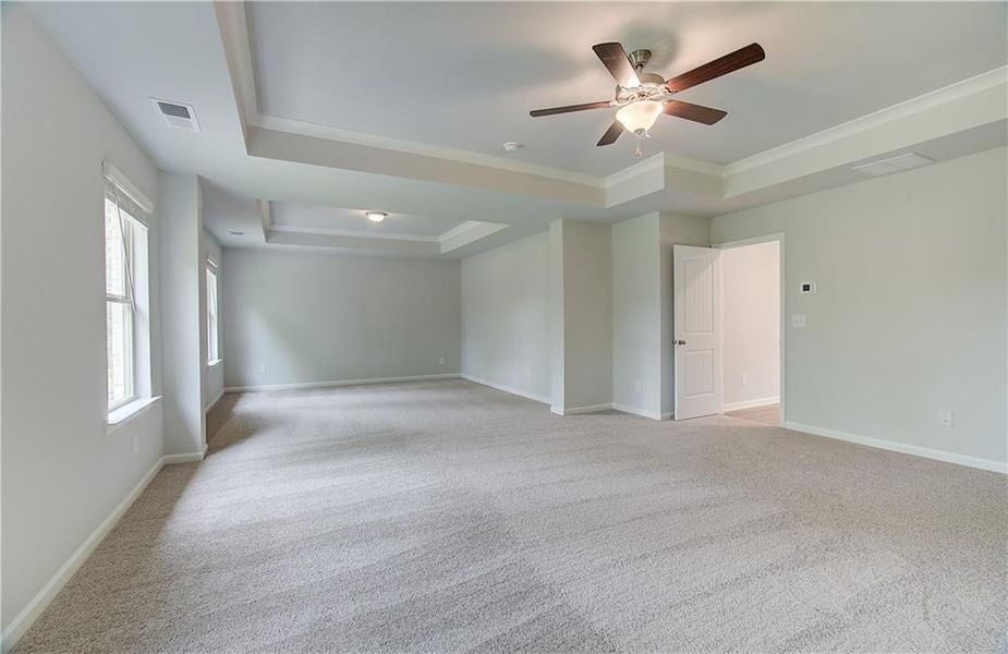 Spacious, unfurnished interior of a new home in Cambria at Traditions, Hampton (Image 11).