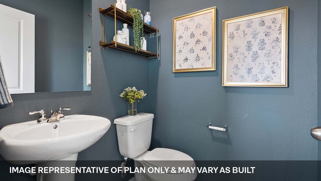 Furnished interior view inside a new home in Valverde, Bastrop (Image 12).