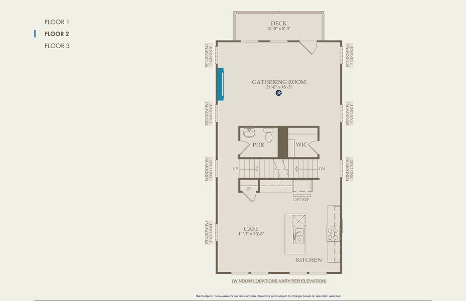Newnan Floor Plan, Quick Move-In Home, Floor 2 Newnan Floor Plan, Quick Move-In Home, Floor 2