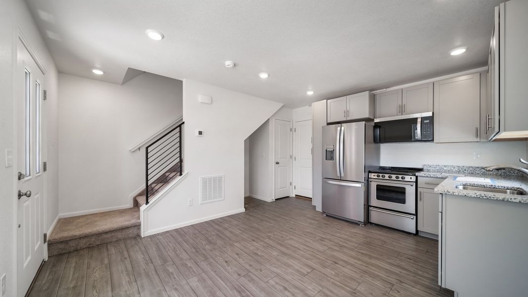 Furnished interior view inside a new home in Banning Lewis Ranch, Colorado Springs (Image 6).