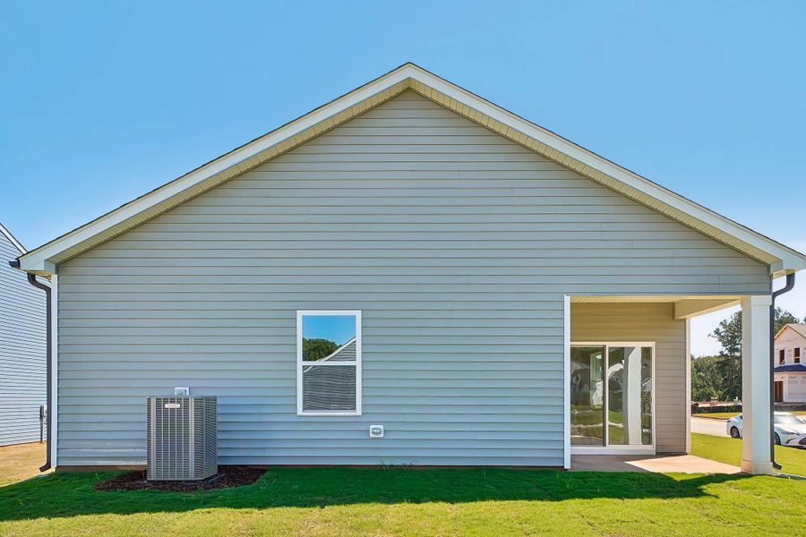 Exterior  -Tones and clean lines feel quietly inviting.