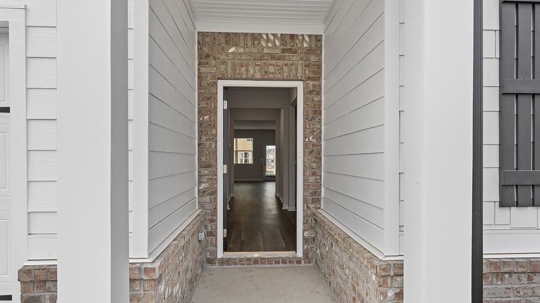 Exterior details and patio area of a home in Highland Hills, Graniteville (Image 2).