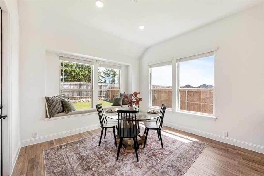 Furnished interior view inside a new home in Mockingbird Heights, Midlothian (Image 11).