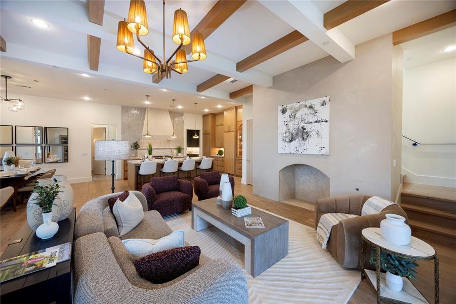 Furnished interior view inside a new home in , Southlake (Image 24). Furnished interior view inside a new home in , Southlake (Image 24).