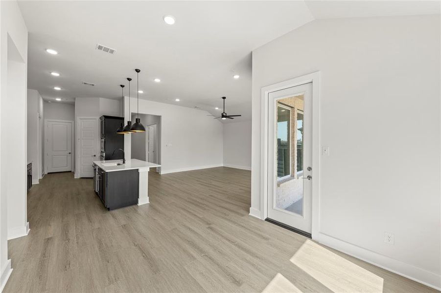 Spacious, unfurnished interior of a new home in Discovery Collection at Union Park, Little Elm (Image 20).